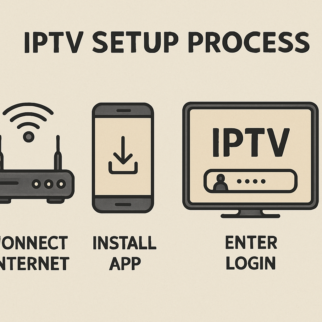 IPTV setup process