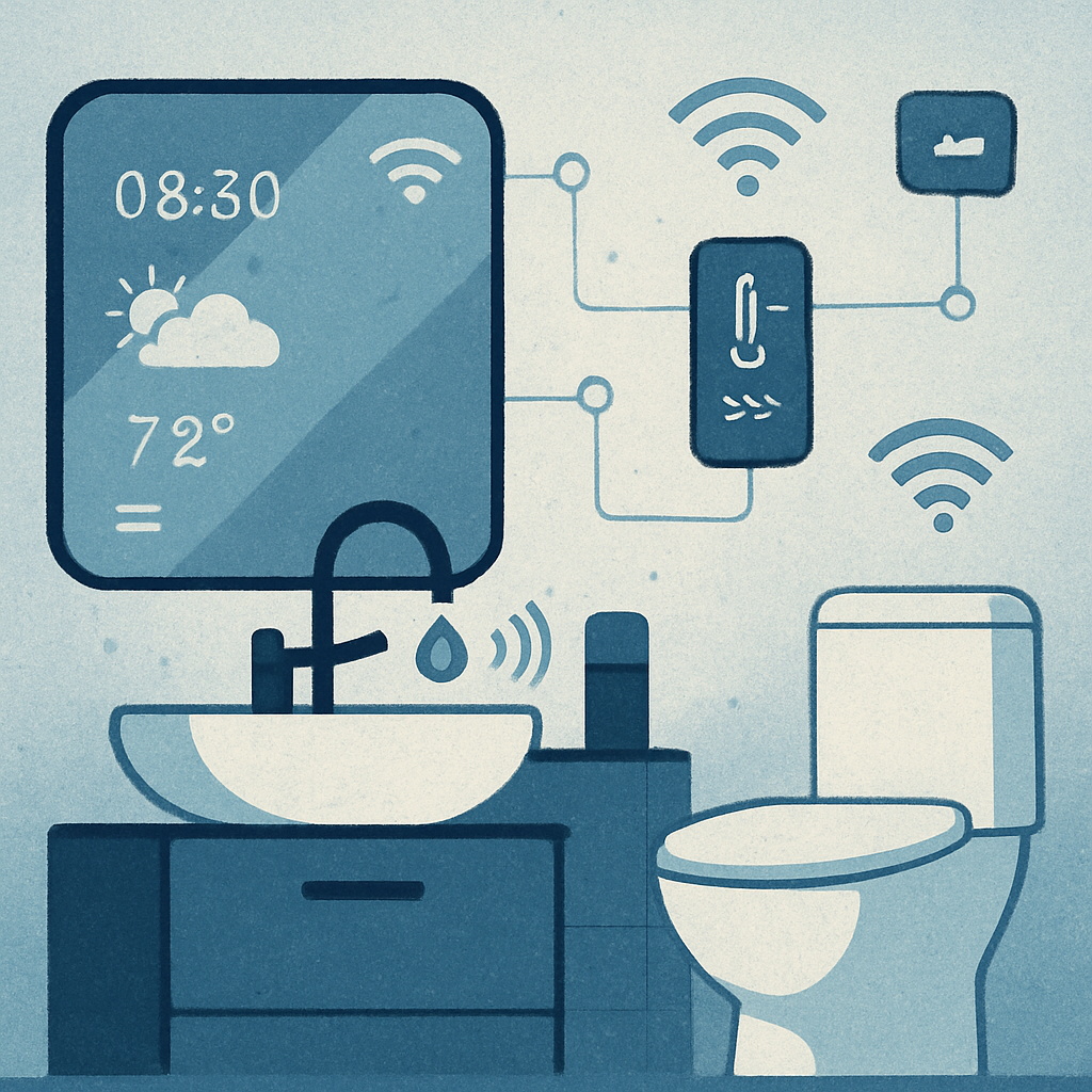 Smart bathroom technology