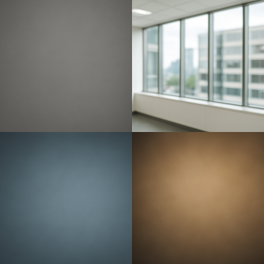 Fondos e iluminación para fotos corporativas