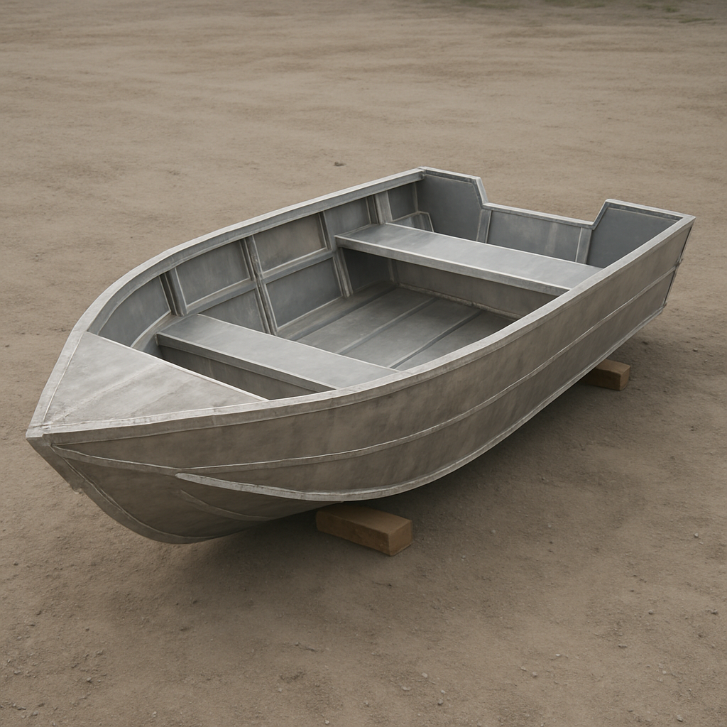 Aluminum alloy boat hull