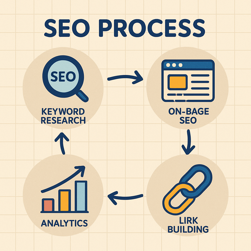 Example of SEO process