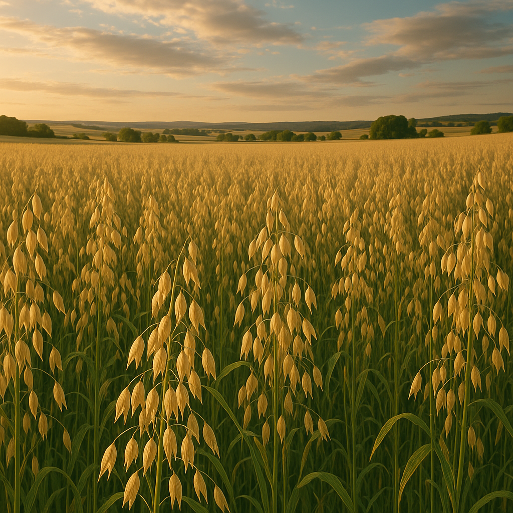 Oat Straw Fields