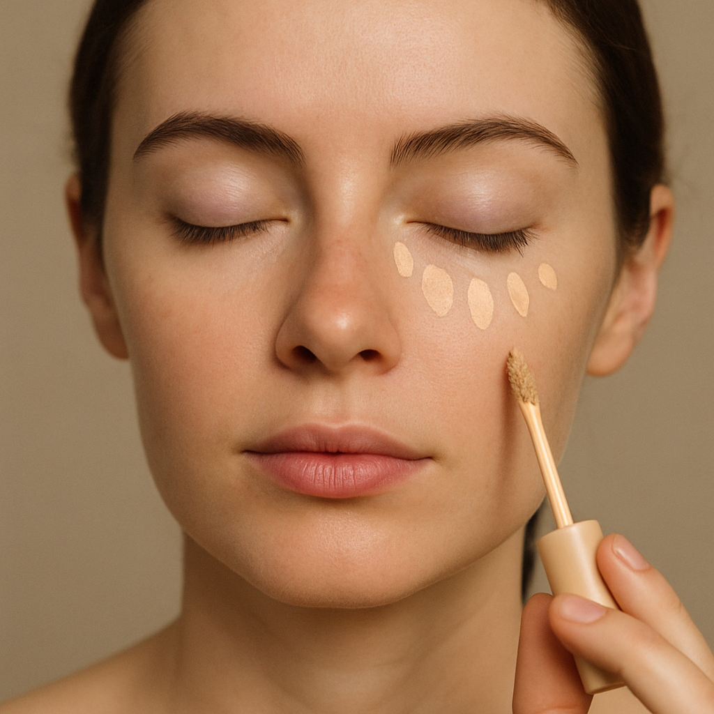 concealer application