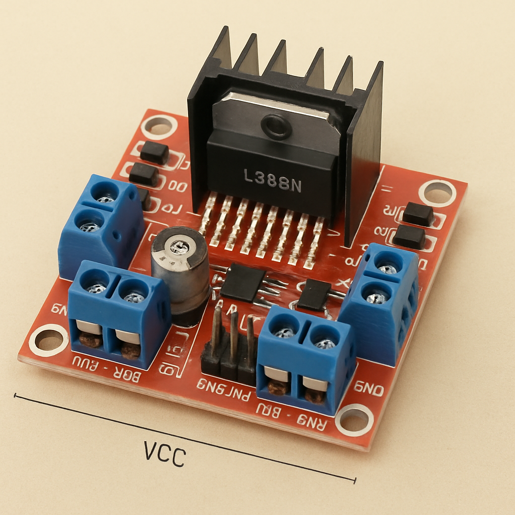 L298N Motor Driver Module