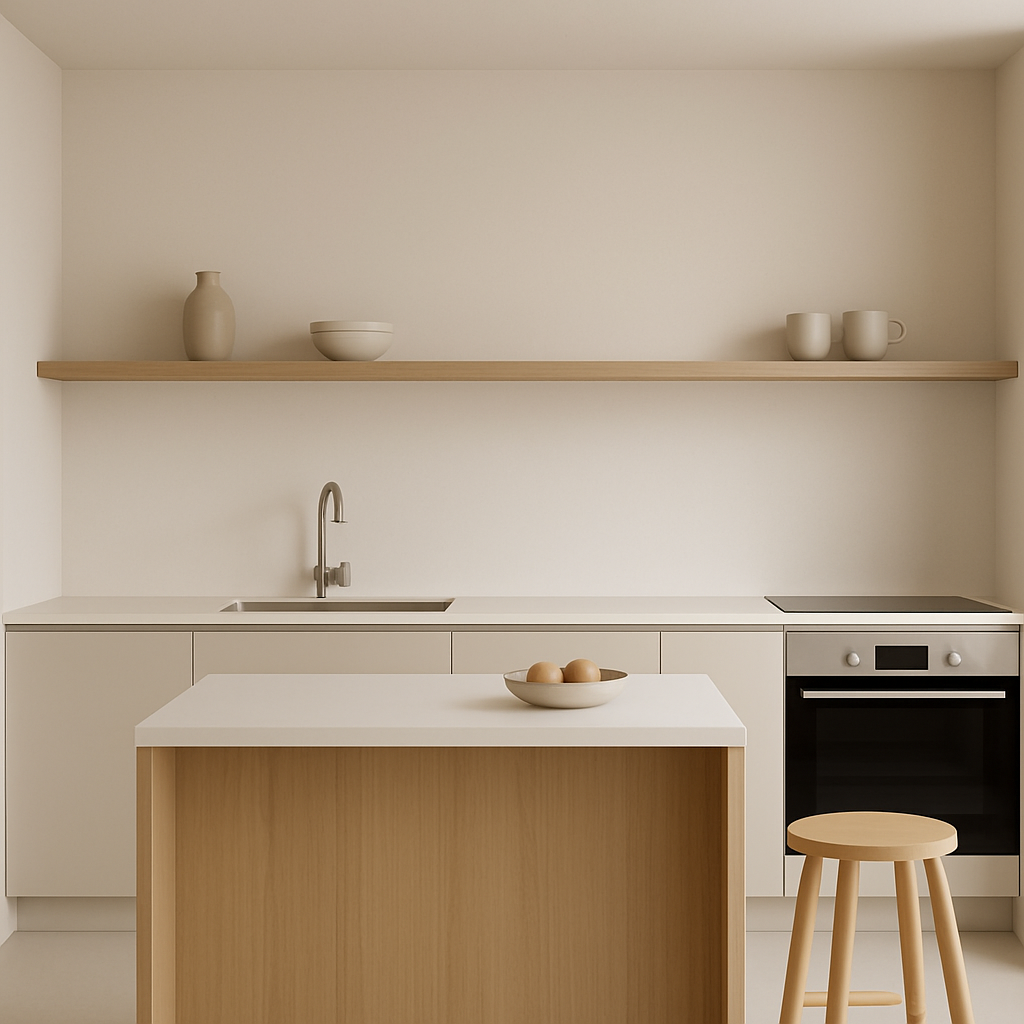 Minimalist kitchen design