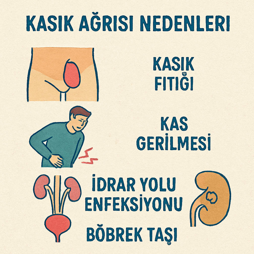 kasık ağrısı nedenleri