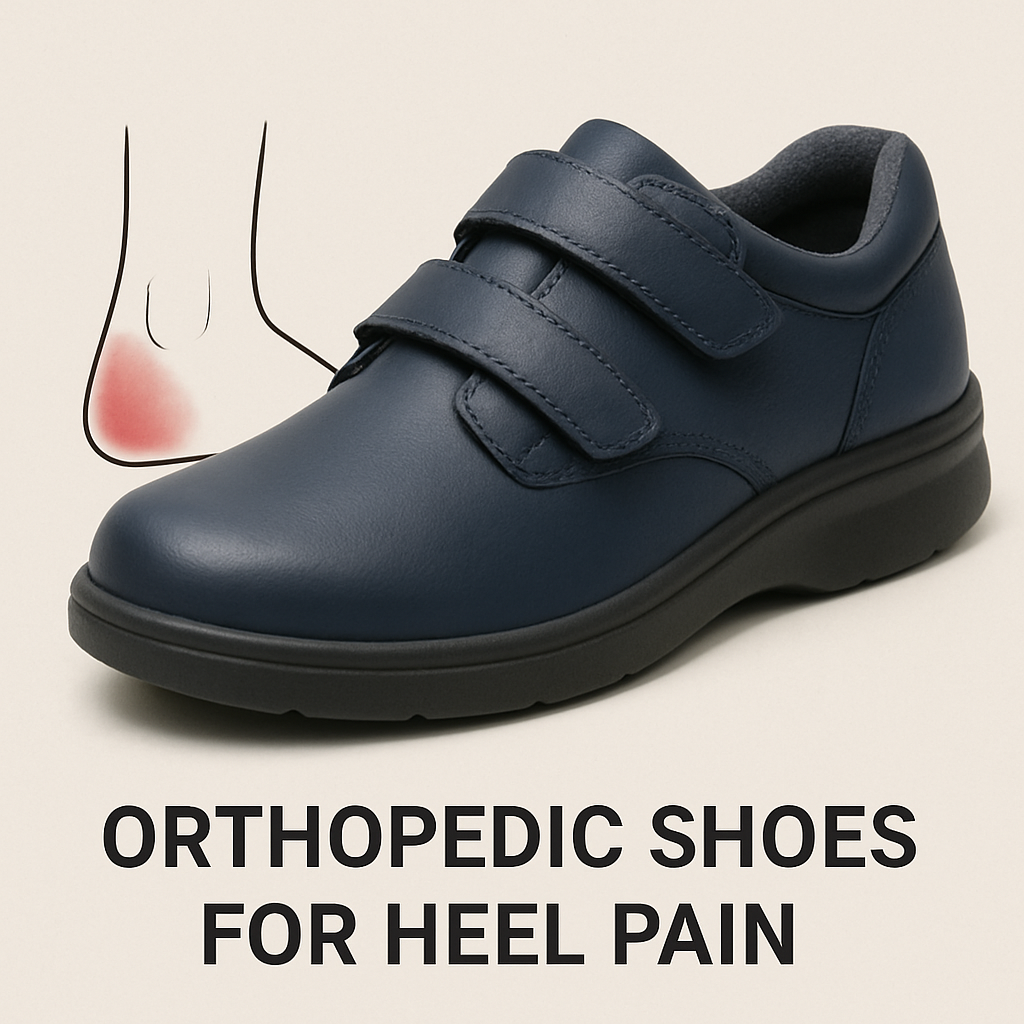 Orthopedic shoes for heel pain