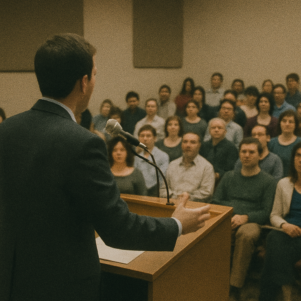 speech audience