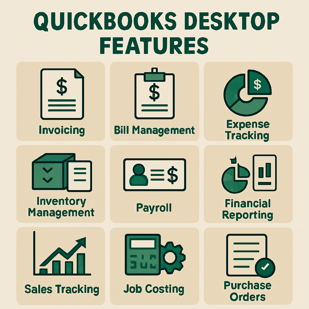 QuickBooks Desktop Features