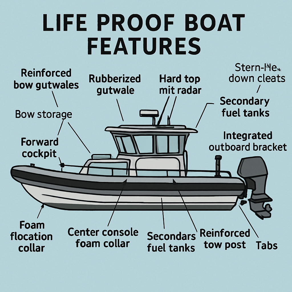 lifeproof boat features