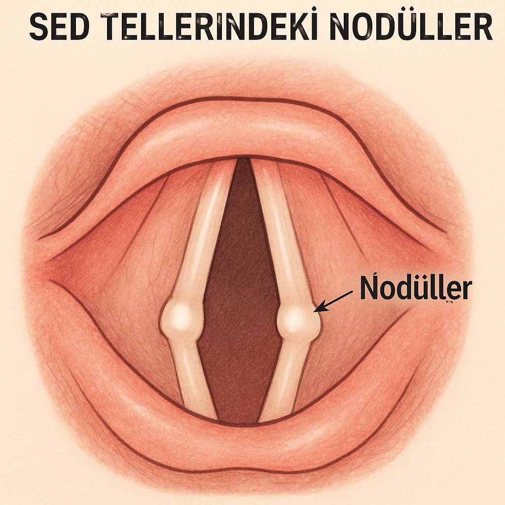 Ses tellerindeki nodüller