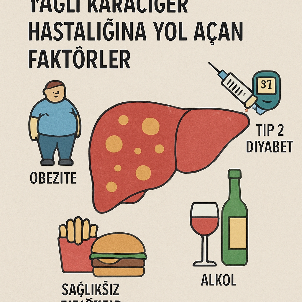 Yağlı karaciğer hastalığına yol açan faktörler