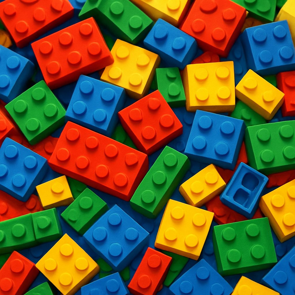 Kolorowe klocki Lego