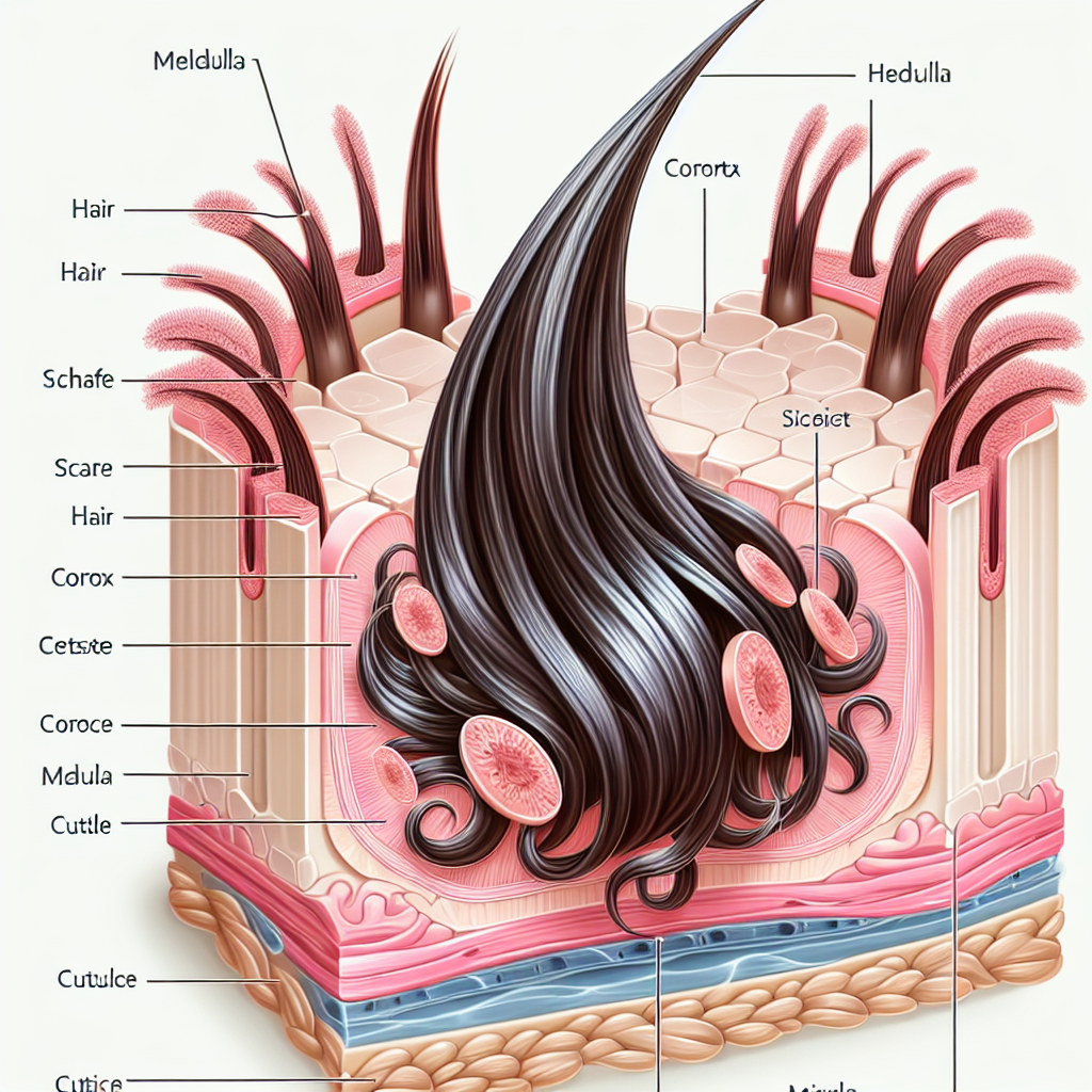 Componentes básicos del cabello