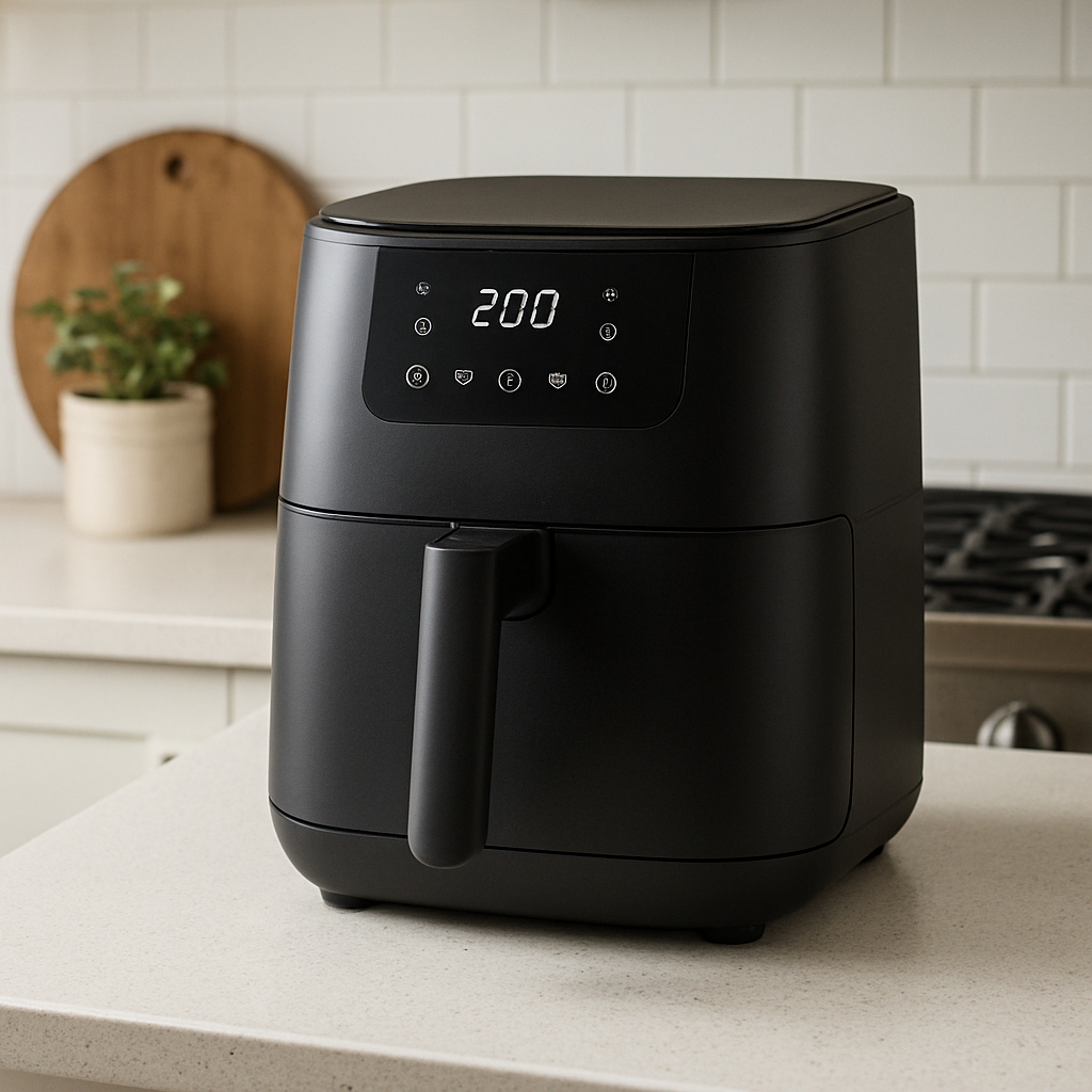 Air Fryer moderne sur un comptoir de cuisine