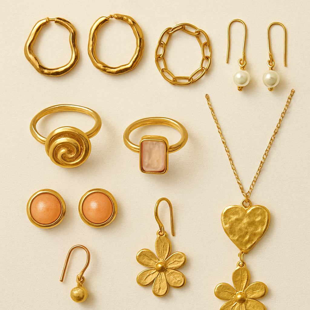 Unique Jewelry Collection from Peachy Accessories