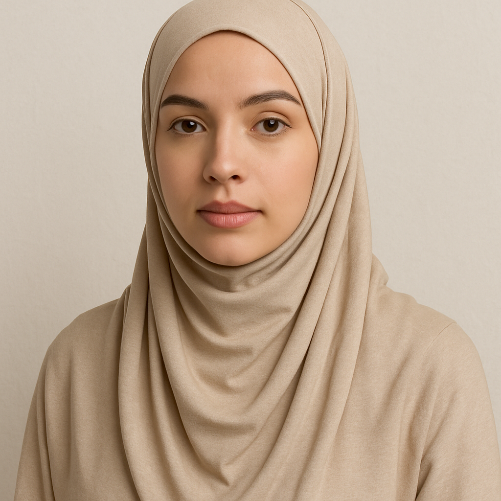 Jersey hijab display