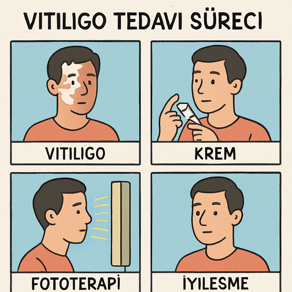 Vitiligo tedavi süreci