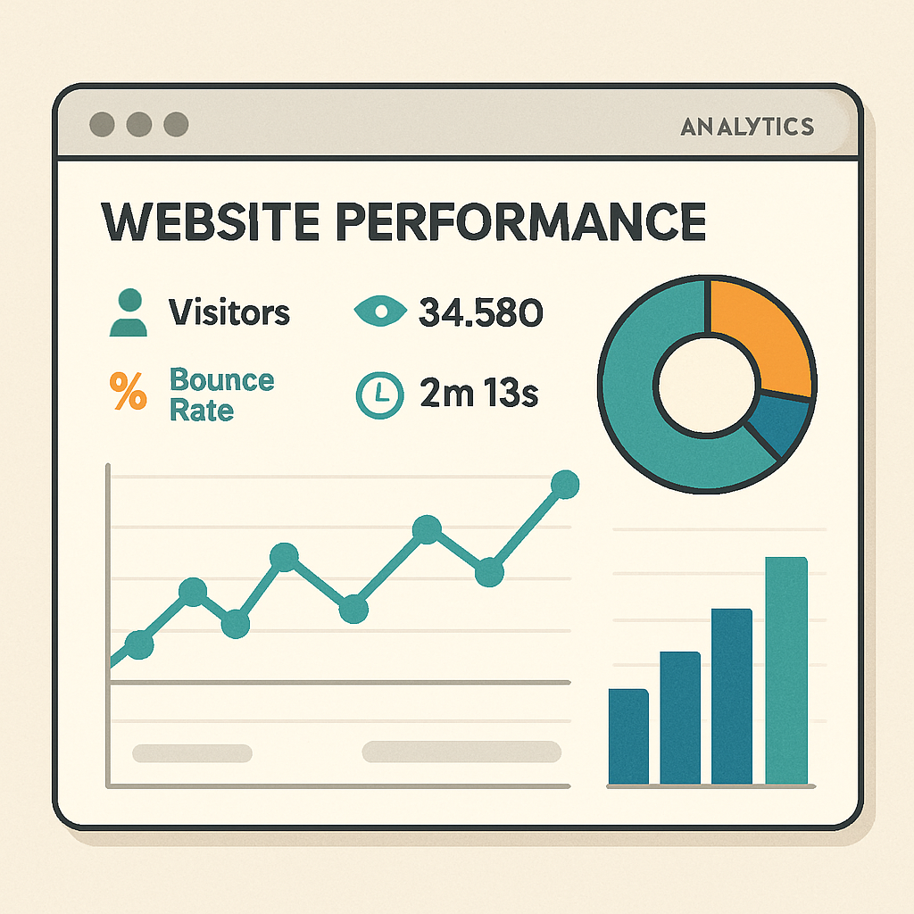 Website performance analytics