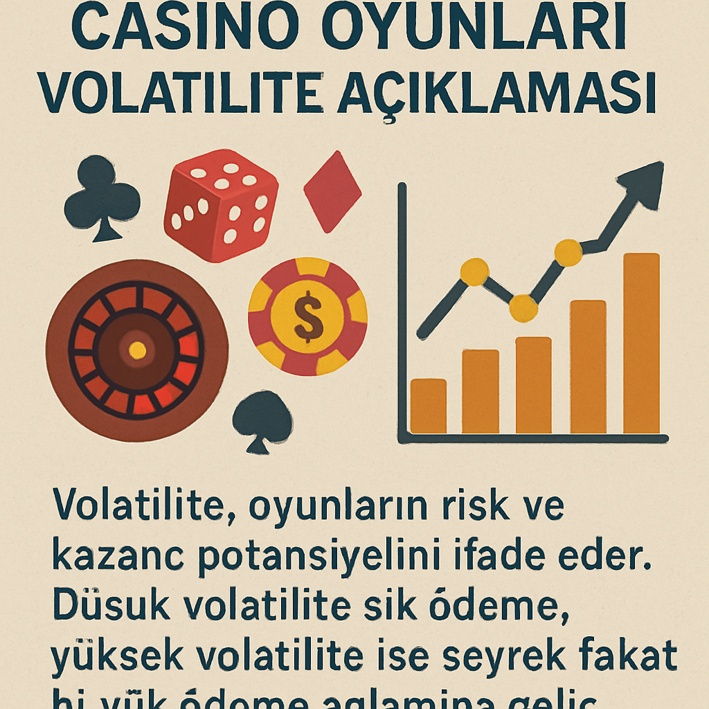Casino oyunları volatilite açıklaması