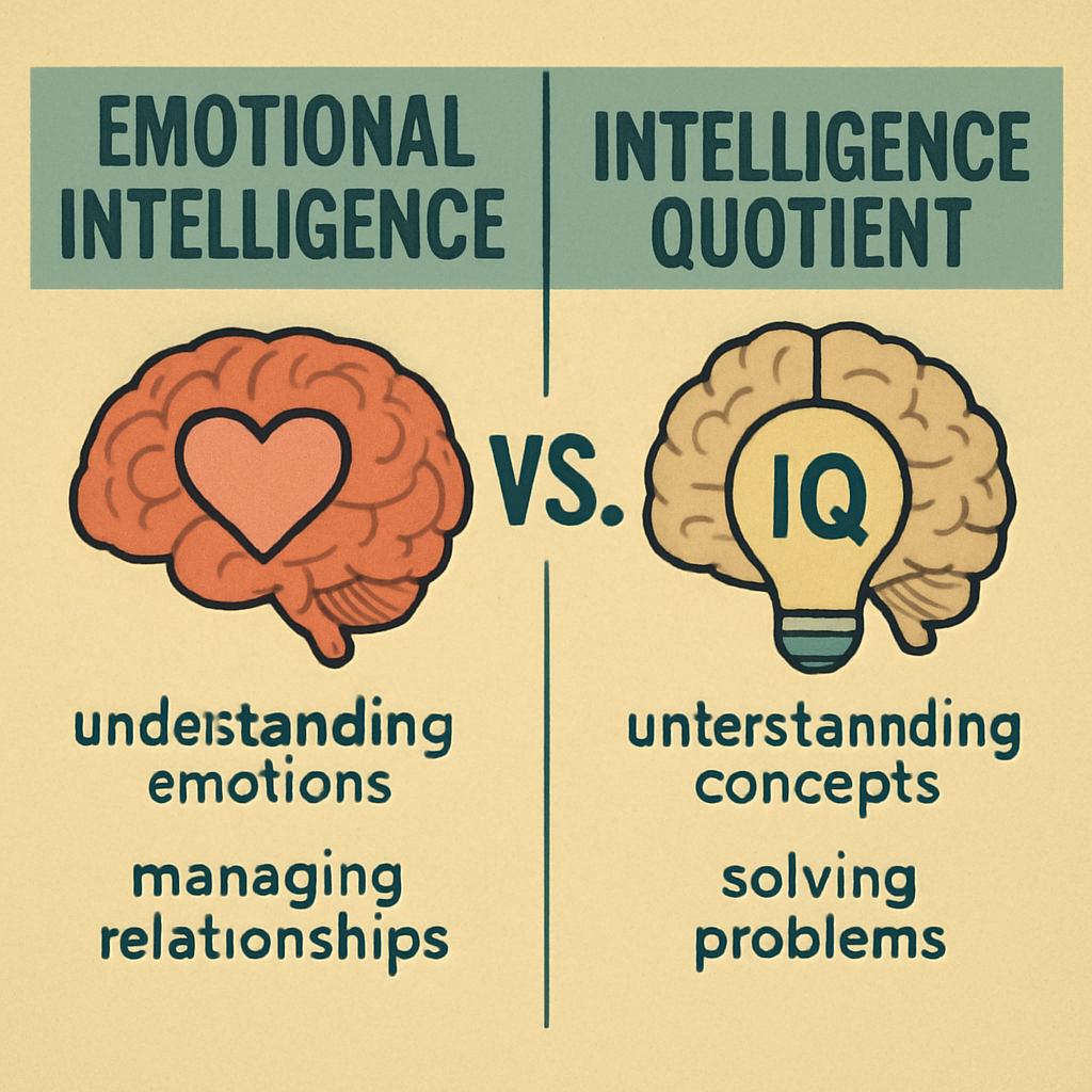Comparison of Emotional Intelligence and Intelligence Quotient
