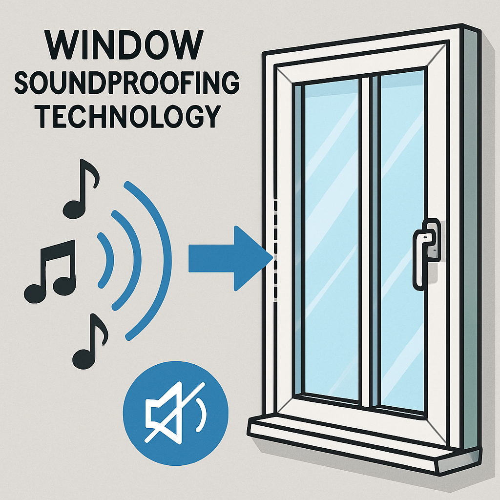 Window soundproofing technology