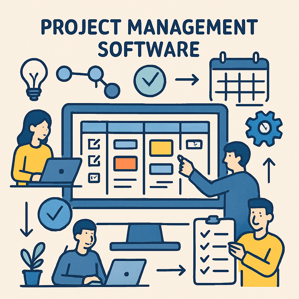 projektmanagement-software-illustration