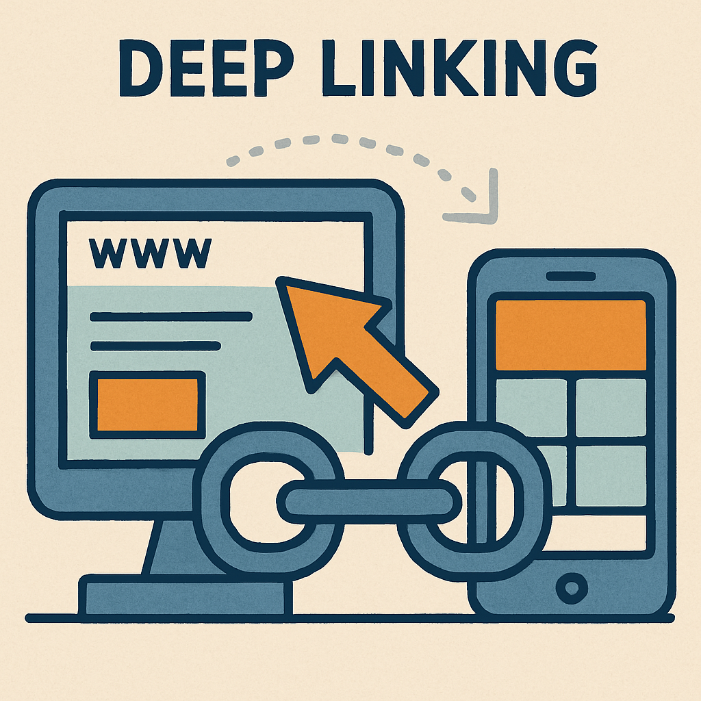Deep linking illustration