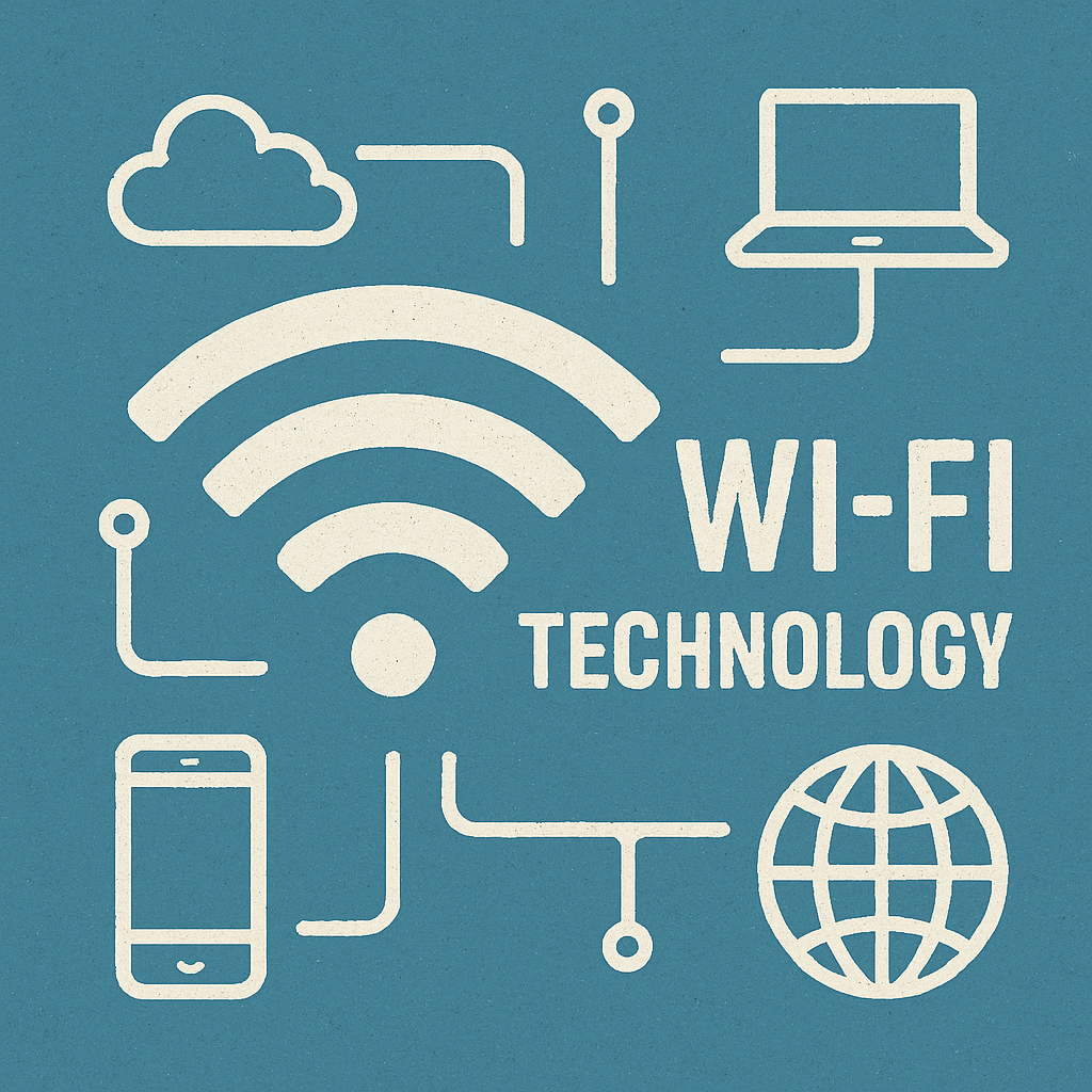 WiFi technology concept