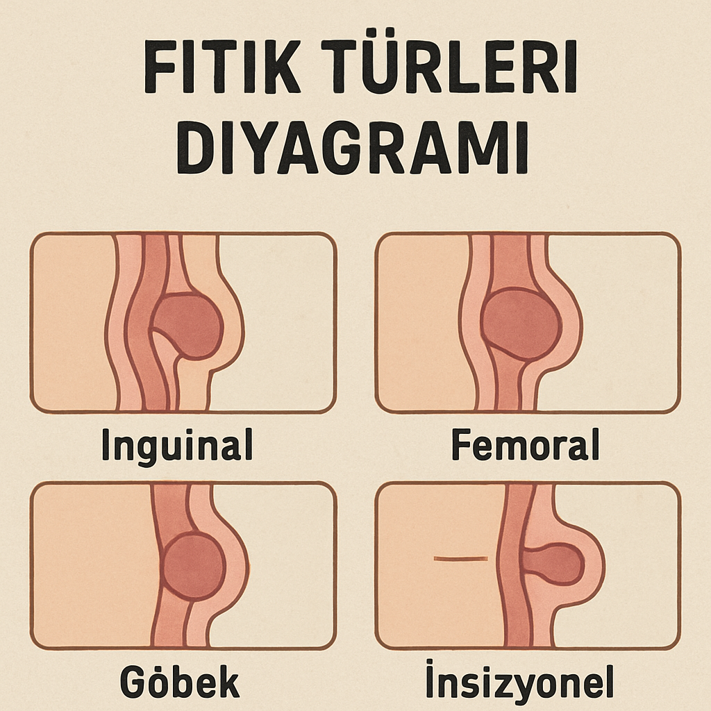 fıtık türleri diyagramı