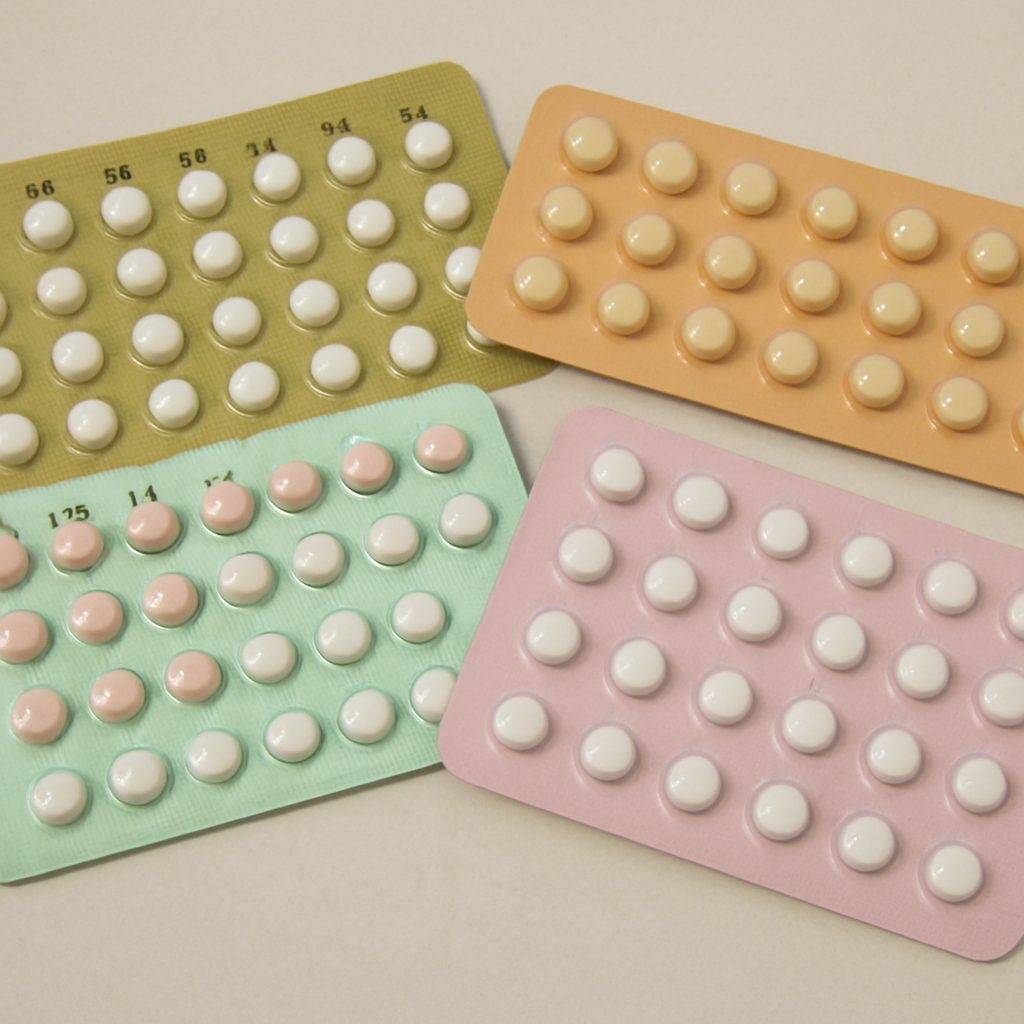 variety of birth control pills