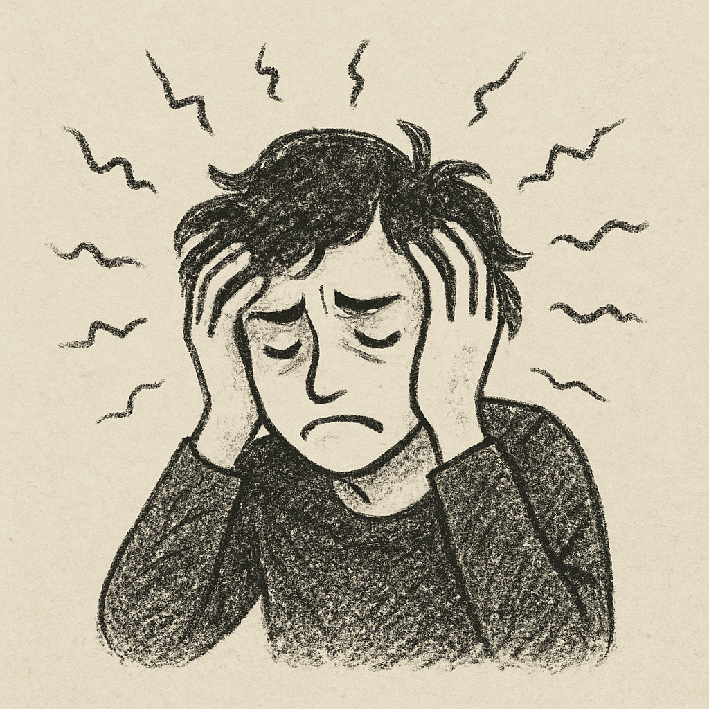 Anxiety illustration