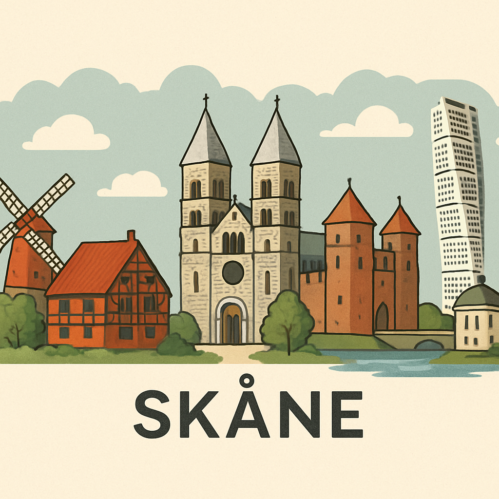 Skåne skyline