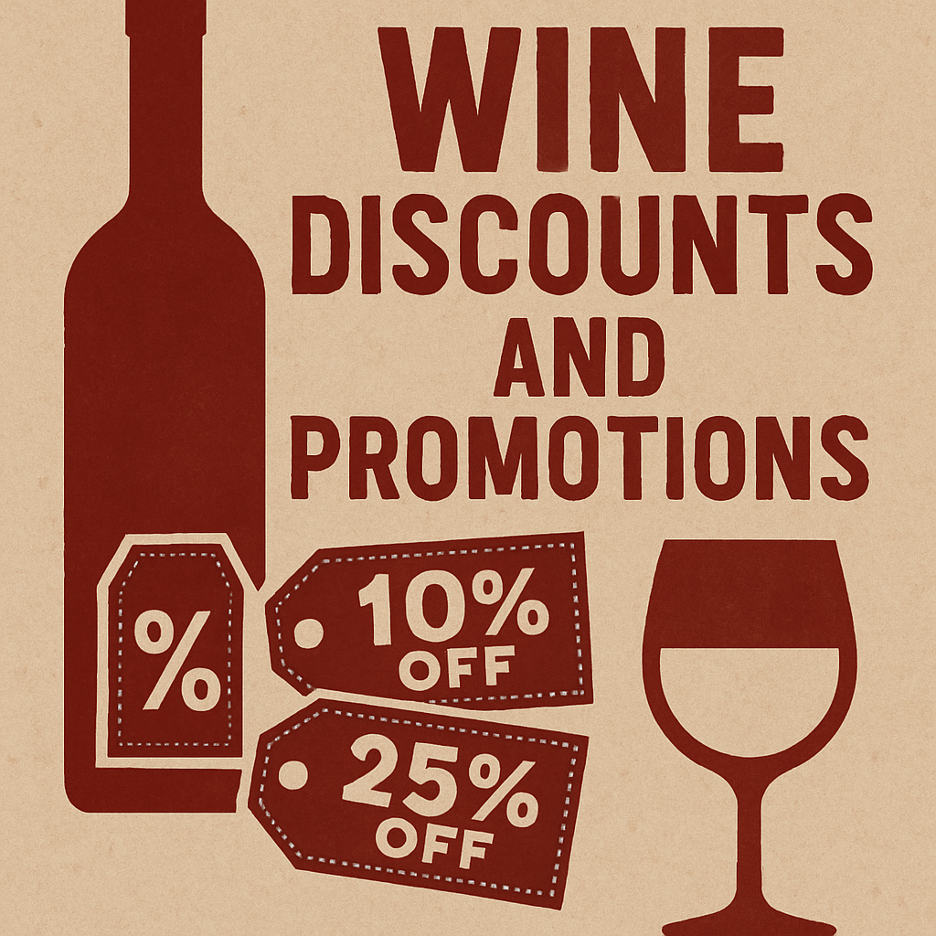 Wine discounts and promotions