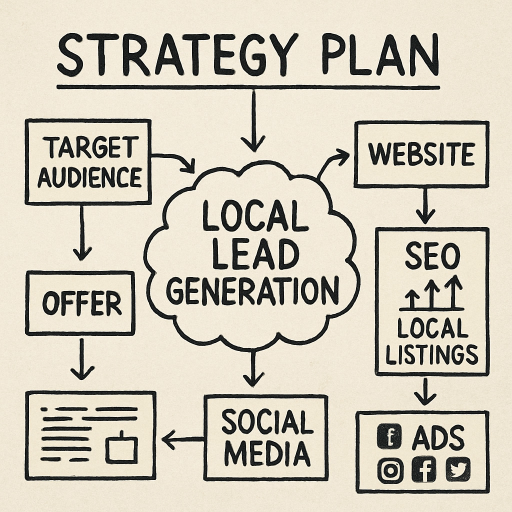 Strategy plan for local lead generation
