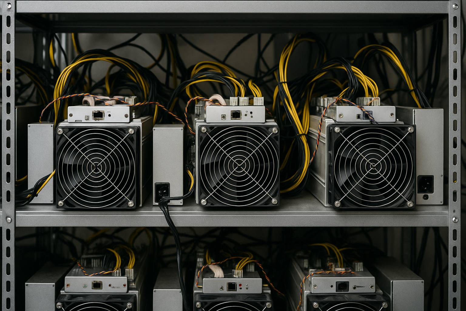 cryptocurrency mining equipment