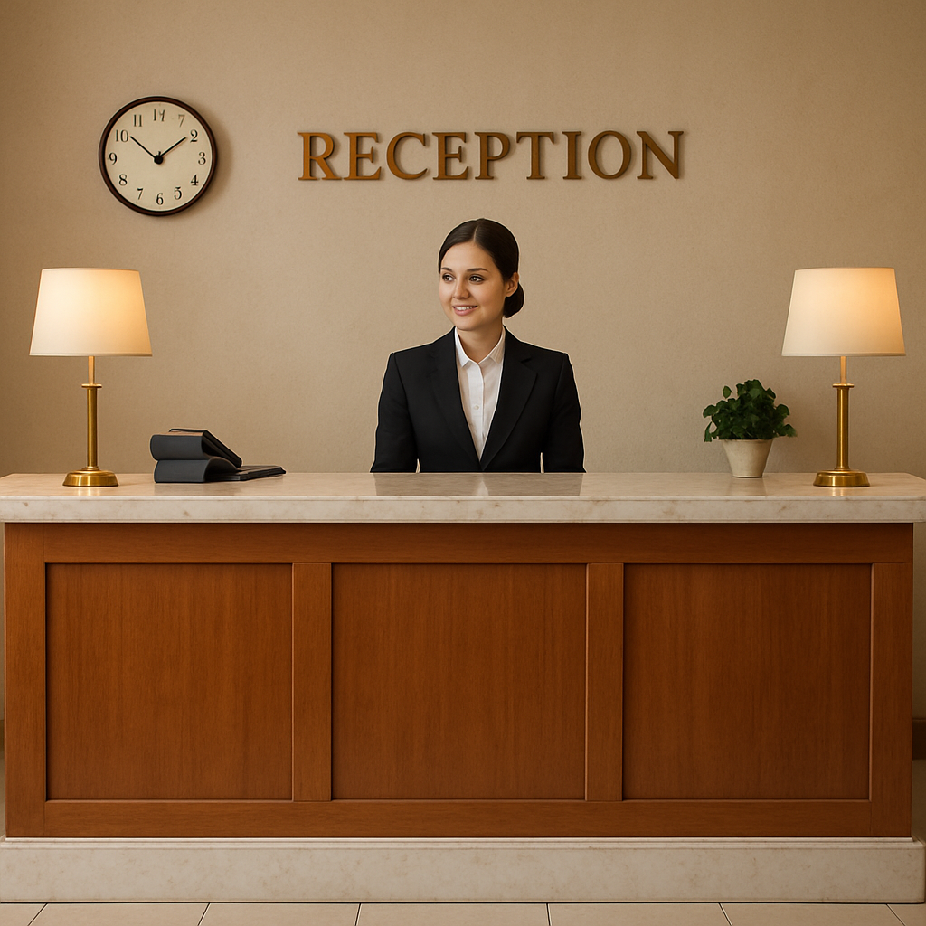 Hotel Reception Desk
