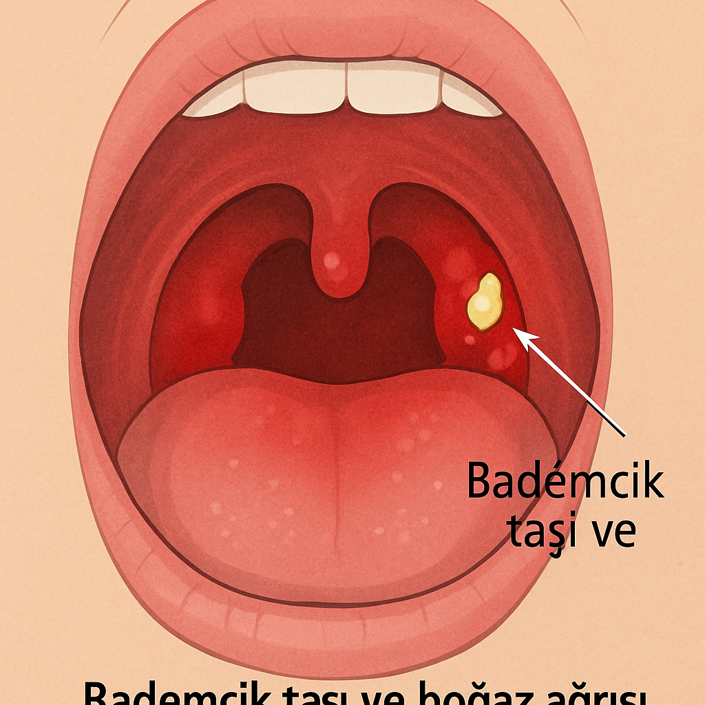 Bademcik taşı ve boğaz ağrısı