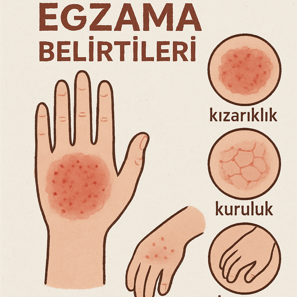 Egzama belirtileri