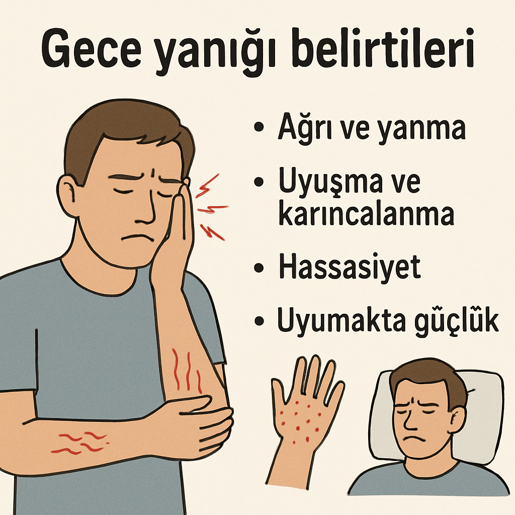 Gece yanığı belirtileri