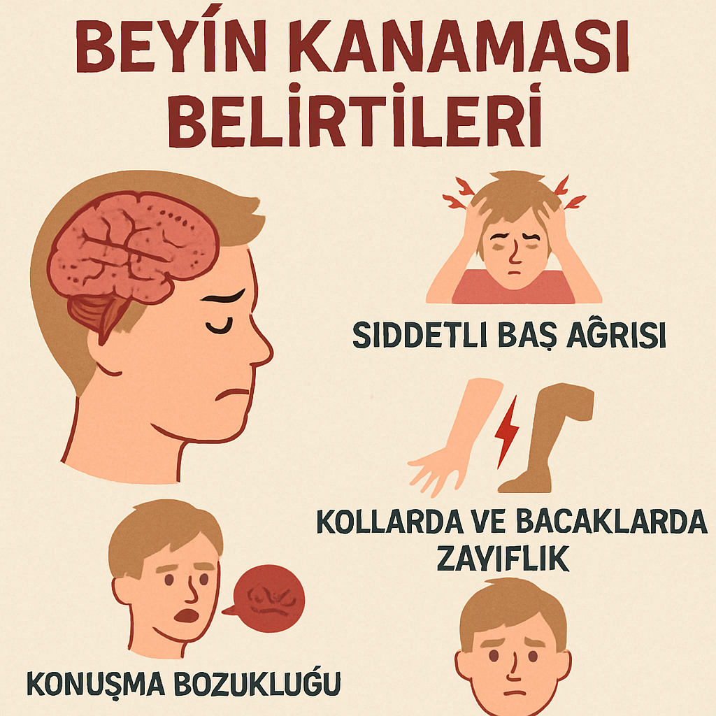 Beyin kanaması belirtileri