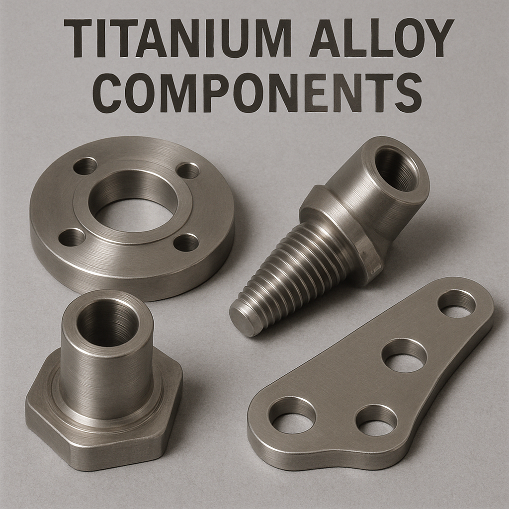Titanium alloy components