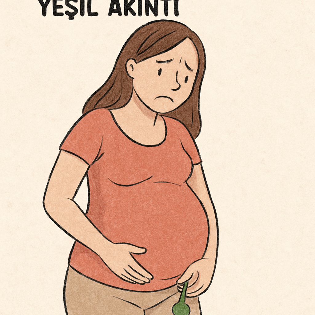 Hamilelikte yeşil akıntı