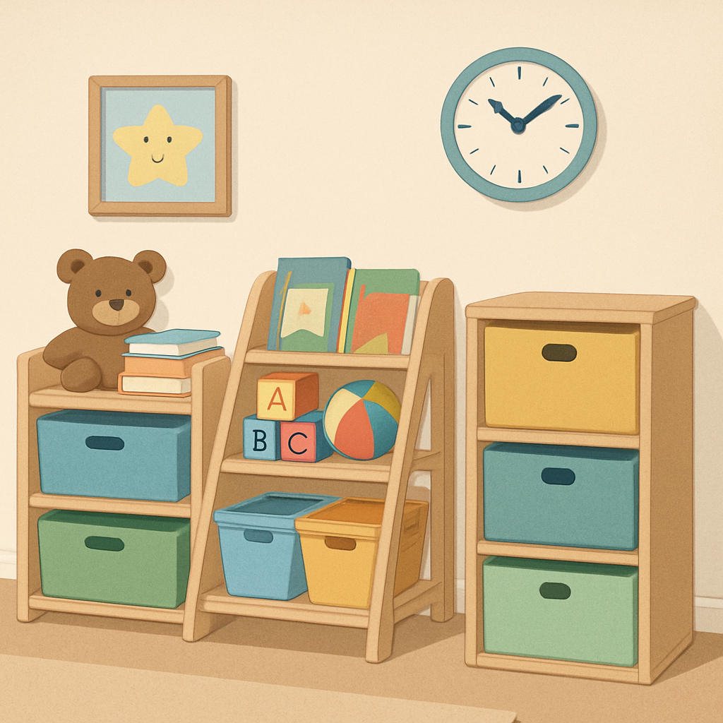 Child-friendly storage solutions