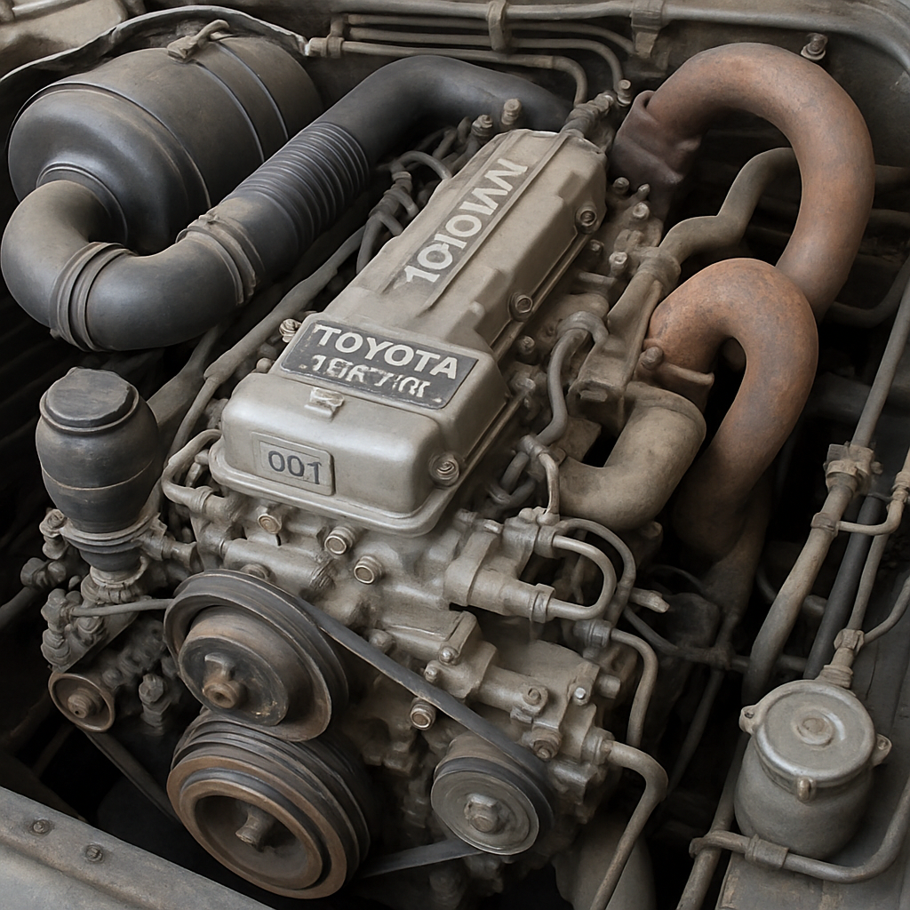 Toyota Coaster engine
