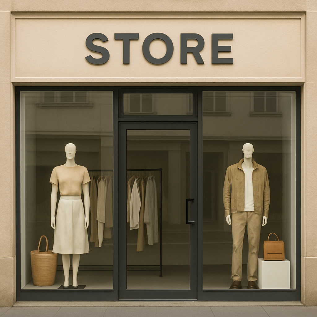 Clean storefront windows