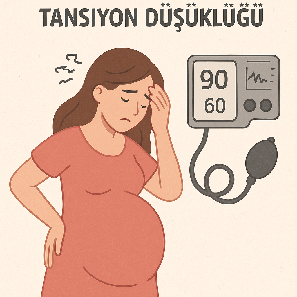 hamilelikte tansiyon düşüklüğü
