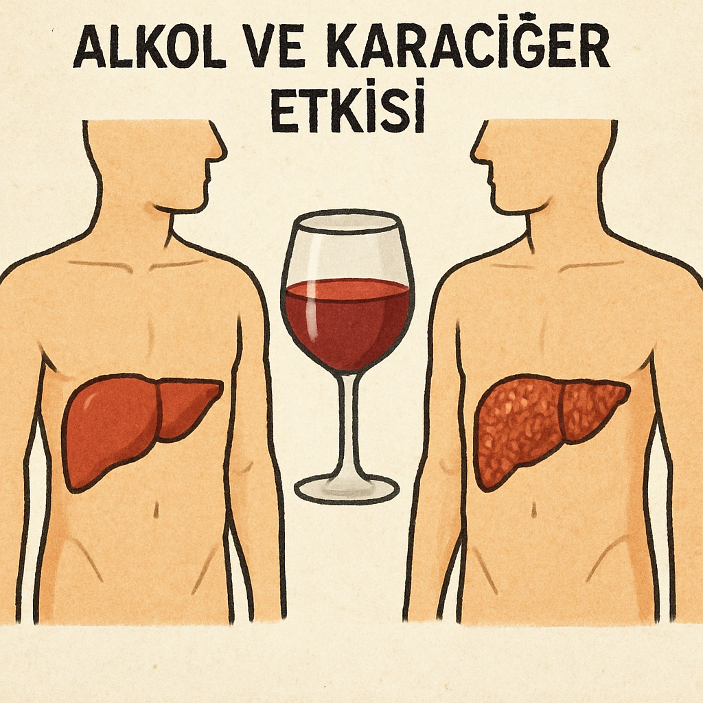 Alkol ve karaciğer etkisi