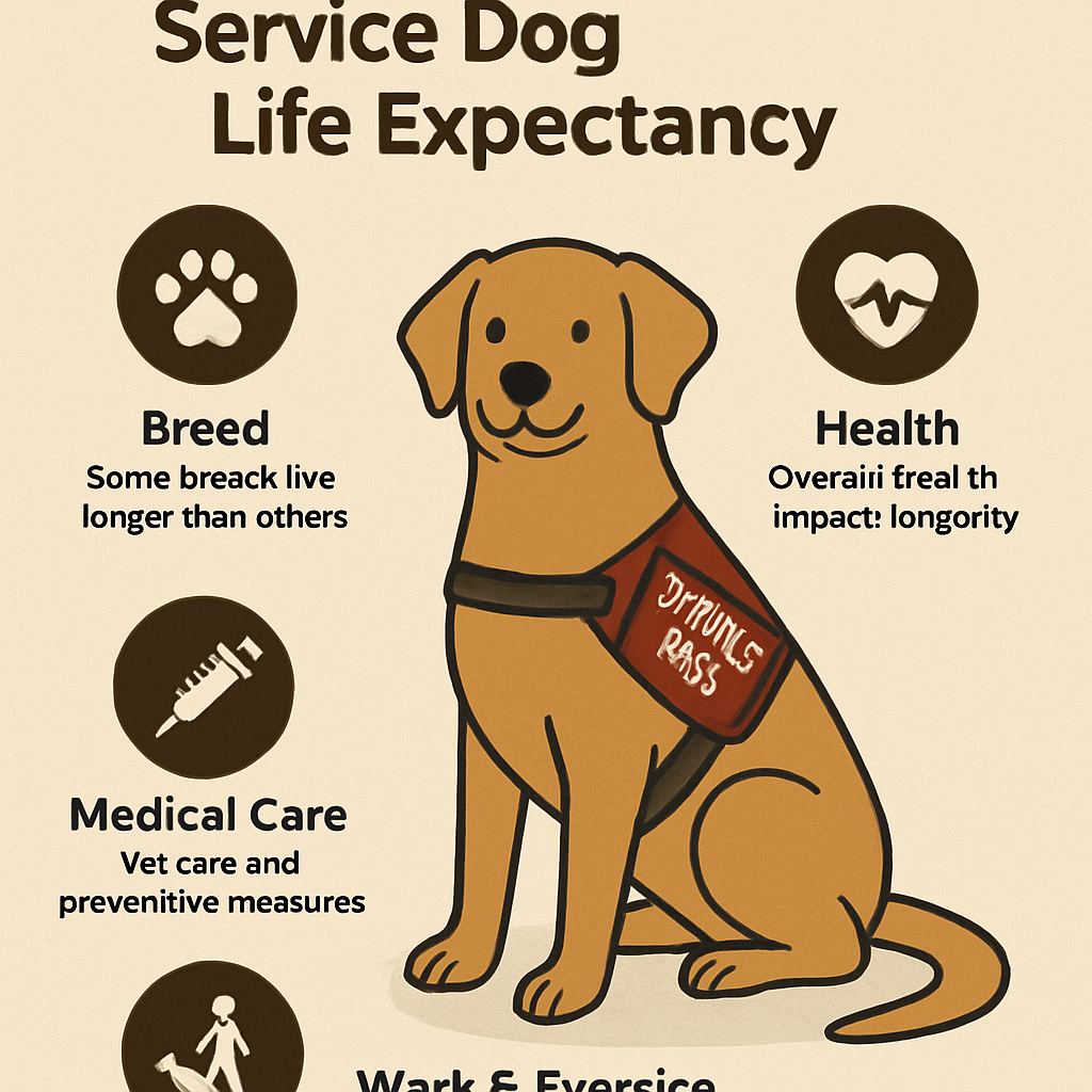 Understanding the factors affecting service dog life expectancy