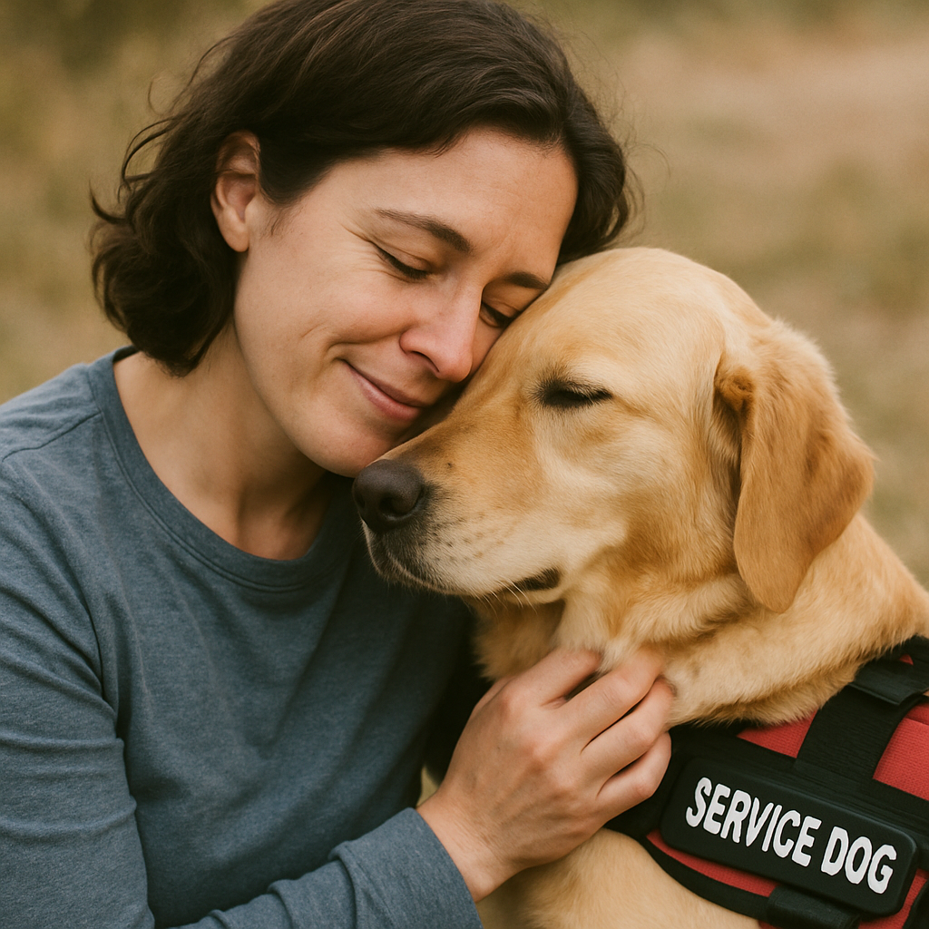 The emotional bond with a service dog